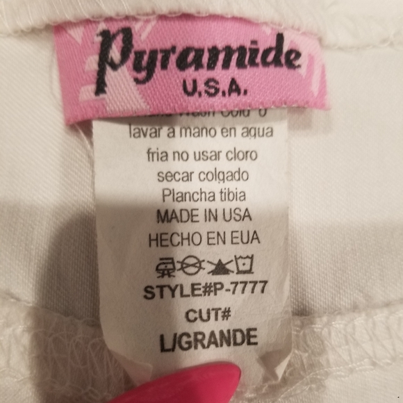 Cute White Capris size Large - Picture 4 of 4